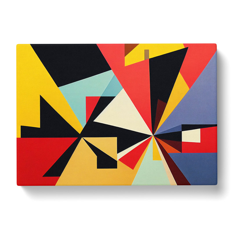 Suprematism Abstract Art Vol.2 - Wrapped Canvas, 40cm H x 60cm W x 3cm D