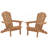 Set Of 2 Outdoor Folding Adirondack Chair-2093056166