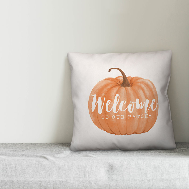  Coussin Welcome to Our Patch, 16 po x 1 po