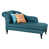 Similicuir bleu / vert