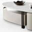Table basse très simple en pierre micro-cristalline