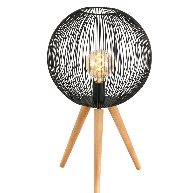 Gentle Metal Globe Lamp