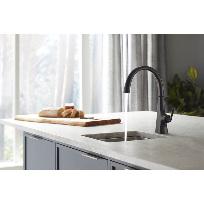Graze Bar Swing Spout, Matte Black