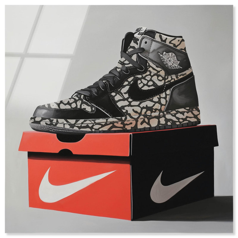 «The Upmost Stylish Sneaker», impression sur toile par Art Remedy, H 20 po x l 20 po