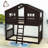McGillicuddy Kids Twin Over Twin Bunk Bed-787124861