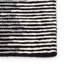 Tapis rayé en laine touffeté à la main noir / gris Brittanie-28199811