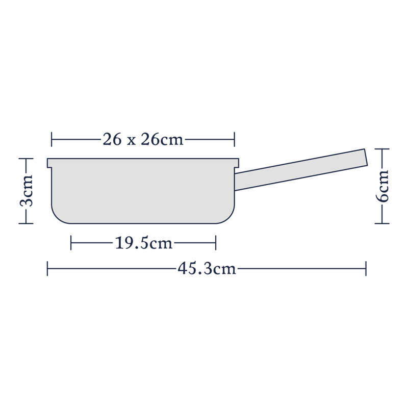 Stellar, 26cm Non-Stick Grill Pan 