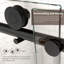 Porte de douche coulissante simple sans cadre l 60 po x H 74 po avec verre trempé transparent de 5/16 po (8 mm)-108572037