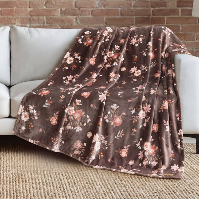 Lucky Brand 50" x 70" Plush Throw Blankets