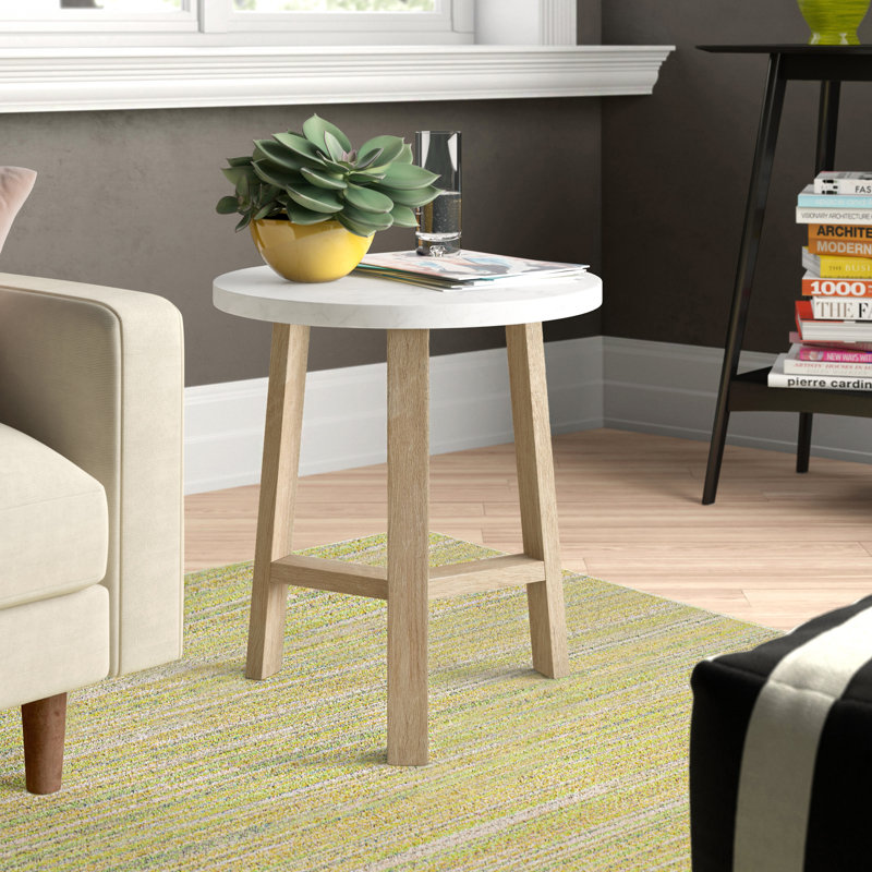 Marisela End Table, Light Oak