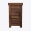 Table de chevet 14 po Geonna, aucun assemblage requis, finition whisky