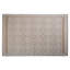 Tapis taupe/zone blanche Bratton