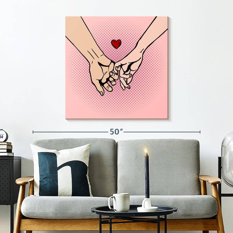 Hardie Comic Lovers, 30" H x 30" W