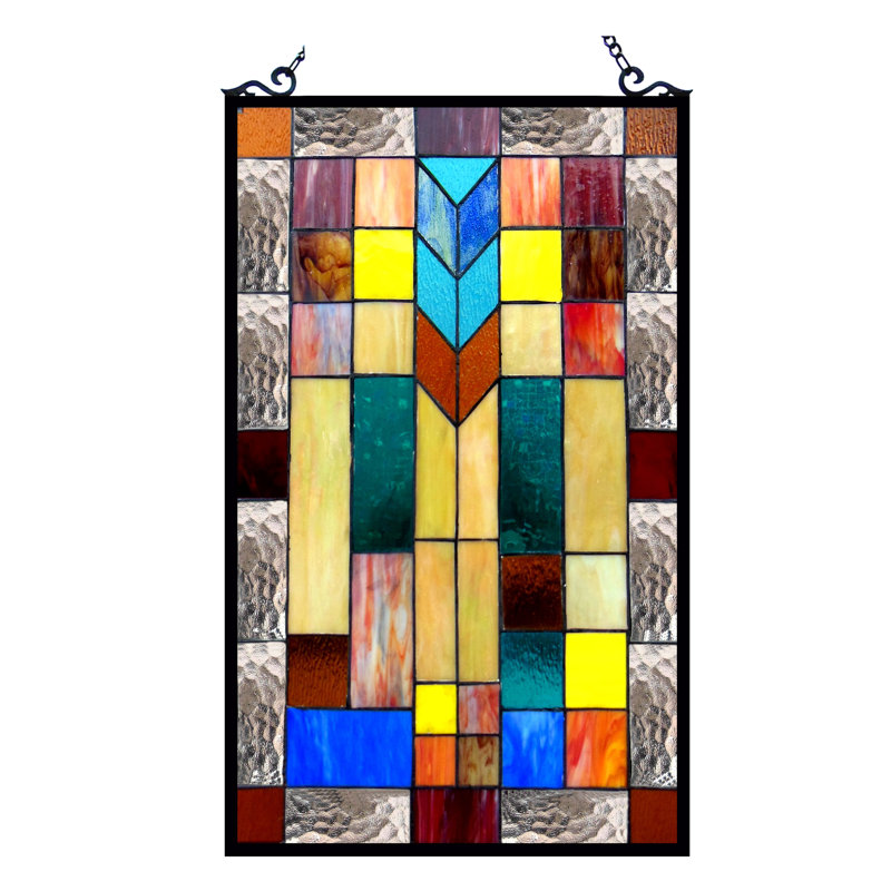 Panneau de fenêtre mosaïque design