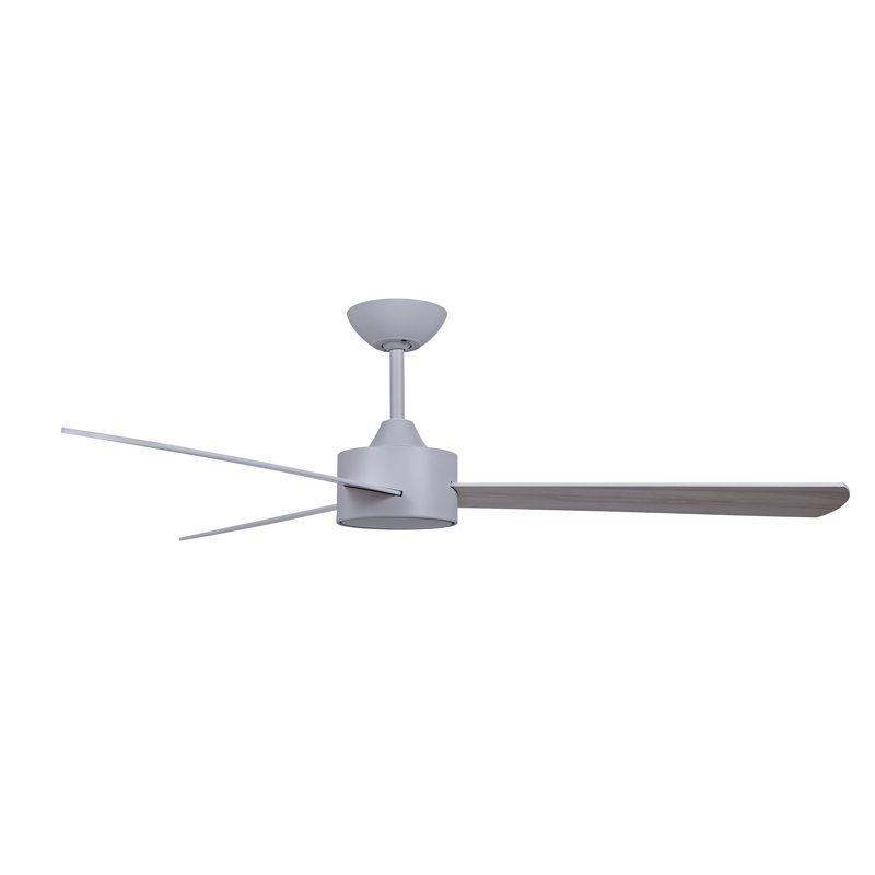 Climate III 52in 3-Blades Indoor Ceiling Fan with Remote Control, White
