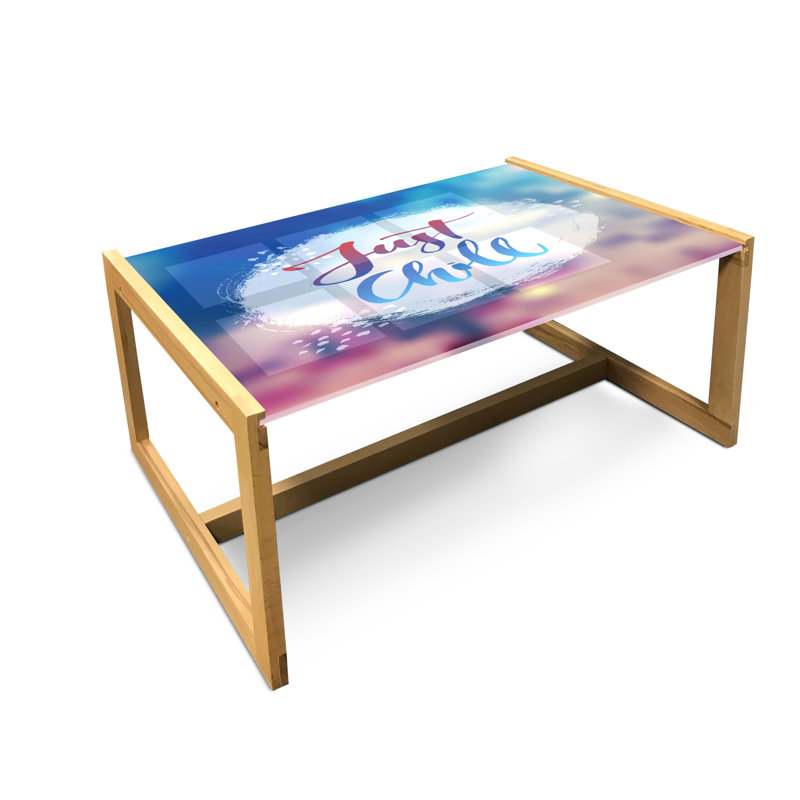 Jacquette Trestle Coffee Table, 40cm H x 91cm W x 62cm D