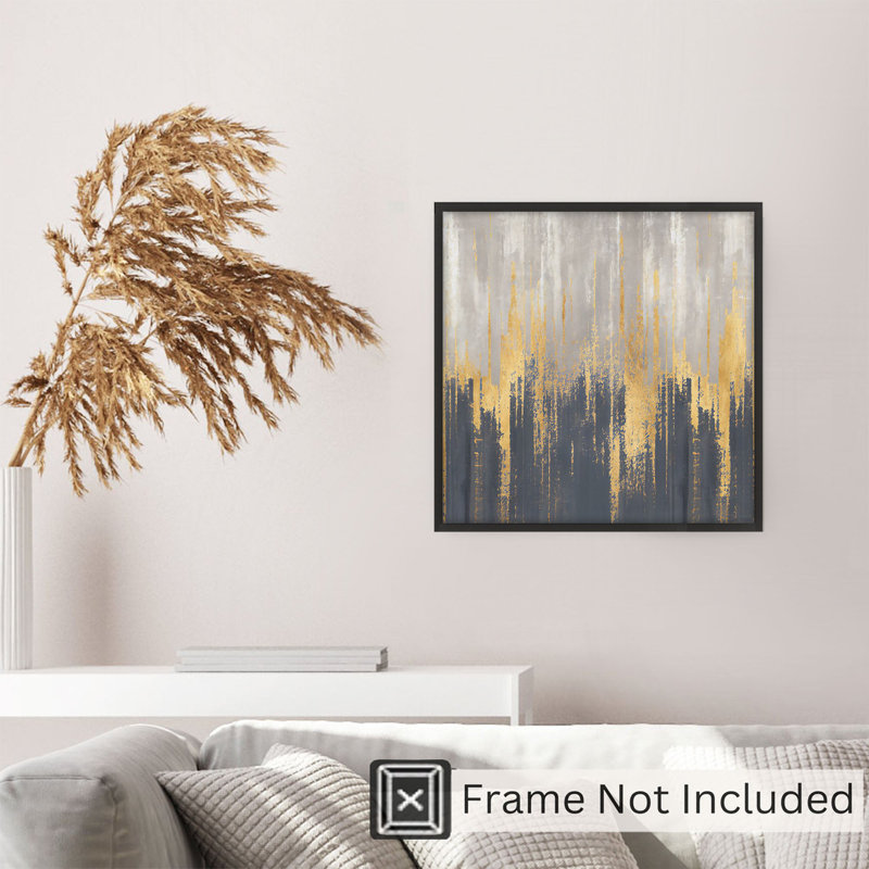 «Abstract Shades of Eternity», reproduction d'art non encadrée, H 28 po x l 28 po