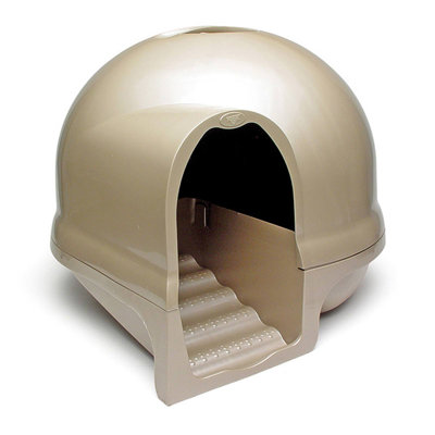 Elma Plastic Enclosed Litter Box
