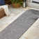 Montalvo Modern Minimalist Radius Corner Solid Gray Indoor/Outdoor Rug