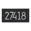 Rectangle Modern Personalized 1-Line Wall Address Plaque-1288426190-1288426228