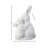 11.5" Resin Bunny With Baby