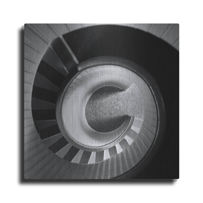 "Escalier en colimaçon n ° 4" par PhotoINC Studio, H 36 po x l 36 po