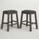 Ishani Upholstered Counter Stool with Solid Wood Frame
