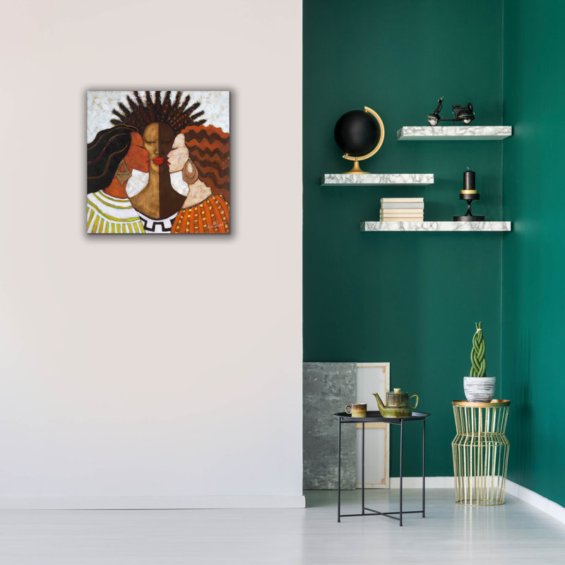 Chaque femme par Monica Stewart, H 26 po x l 26 po x P 1,5 po