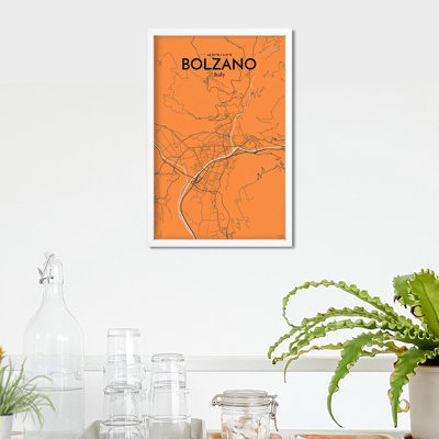 «Bolzano City Map», impression