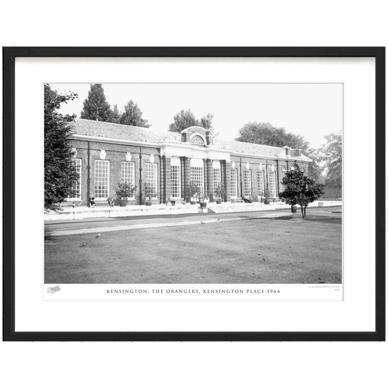 Kensington, The Orangery, Kensington Place 1964 by Francis Frith - Single Picture Frame Print, 28cm H x 36cm W x 2.3cm D