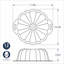 Nordic Ware Bundt Anniversary 12 Cup Formed Aluminum Pan