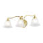 Barre d'éclairage de salle de bain 3 lumières Becky-22240810