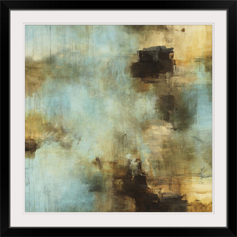 « stores i » par randy hibberd,, reproduction d’art, Cadre noir, H 38 po x l 38 po x P 1 po
