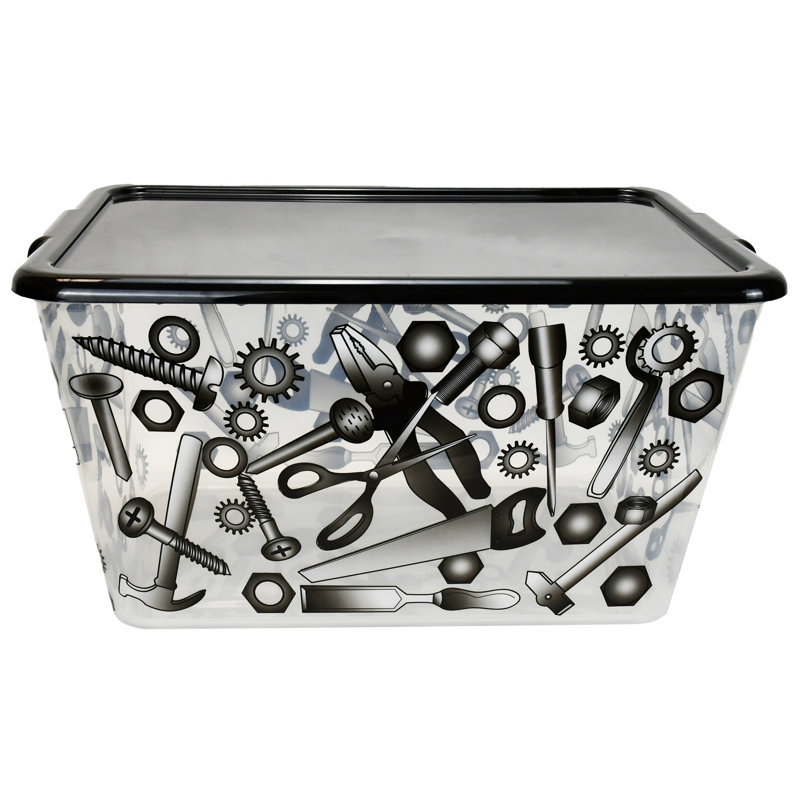 SimplyKleen Plastic Decorative Bins
