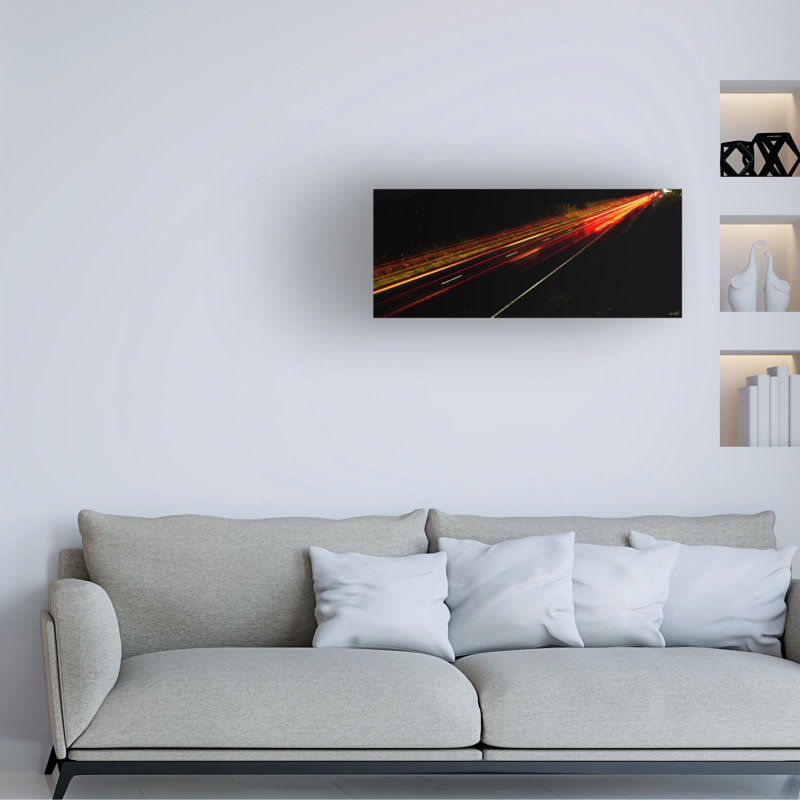 Art sur toile «Bachelor Life Beautifulee Night Run», H 10 po x l 24 po