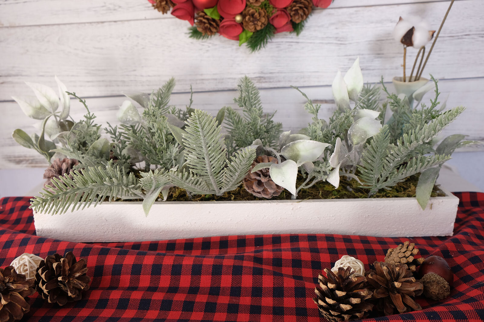 The Holiday Aisle® Pine Candelabrum Arrangement