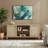 59-Inch Bohemian-Style Rattan TV Stand | 26 Inches High, Light Oak Color, Adjustable Shelves + Storage