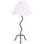 Lampe de table en métal de 63 cm (24,75 po)