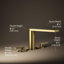 Composed® Double Handle Deck Mounted Roman Tub Faucet Trim with Diverter-432286427