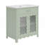 Meuble-lavabo 31 pouces avec verre trempé-788612702