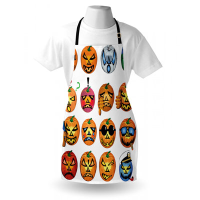 Halloween Bib Apron