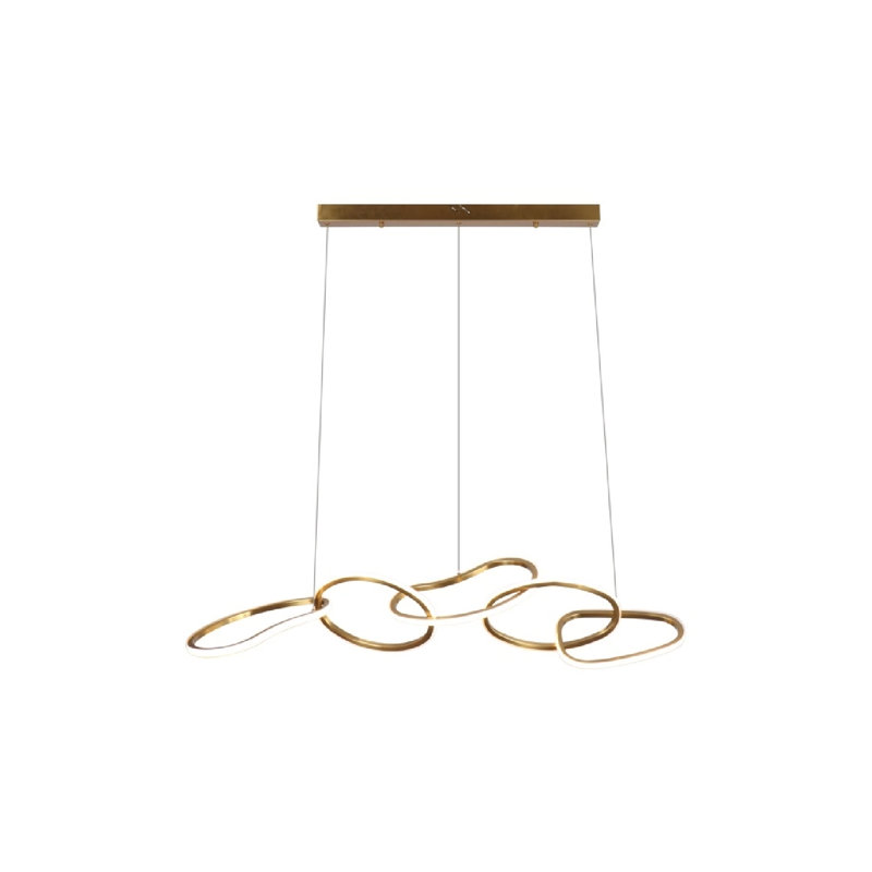 Flyn 5 - Light Dimmable Geometric Chandelier