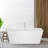 66.92'' x 31.49'' Freestanding Soaking Bathtub