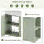 Meuble-lavabo 21,6 po avec lavabo en céramique-107239773