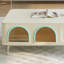 Modern Cream Coffee Table Piano Finish