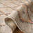 Janet Hand Loomed Jute, Cotton Geometric Rug-1699918105