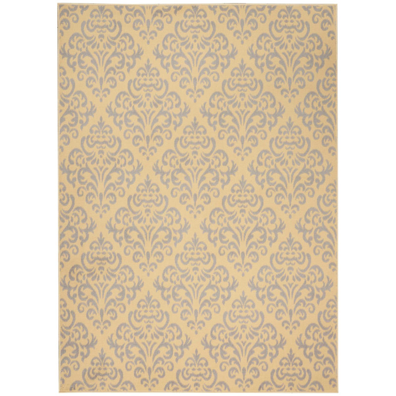 Tapis crème Bo, Rectangle 5 pi 3 po x 7 pi 3 po