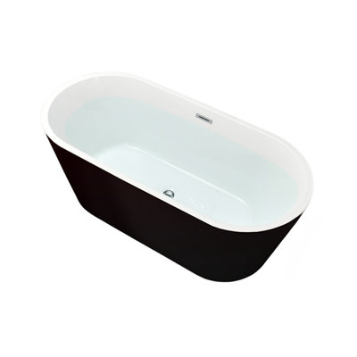 63'' x 29.5'' Freestanding Acrylic Bathtub