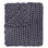 Jeté tissé indigo Donna