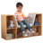 Bookcase with Reading Nook, 6 Shelves-1929508460